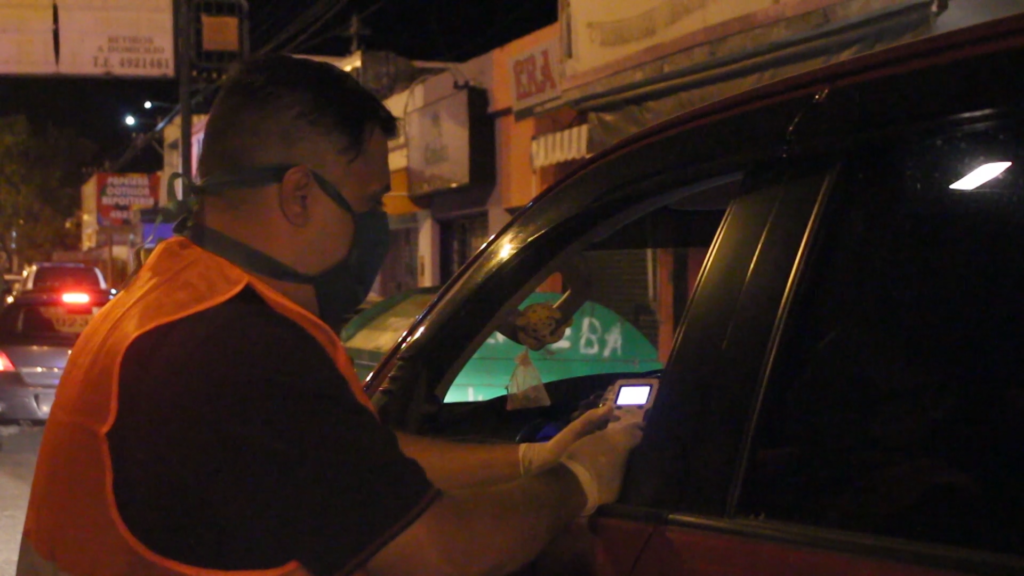 Operativo de control vehicular y alcoholemia