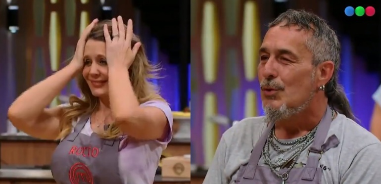 El Mono y Rocío Marengo volvieron a MasterChef Celebrity