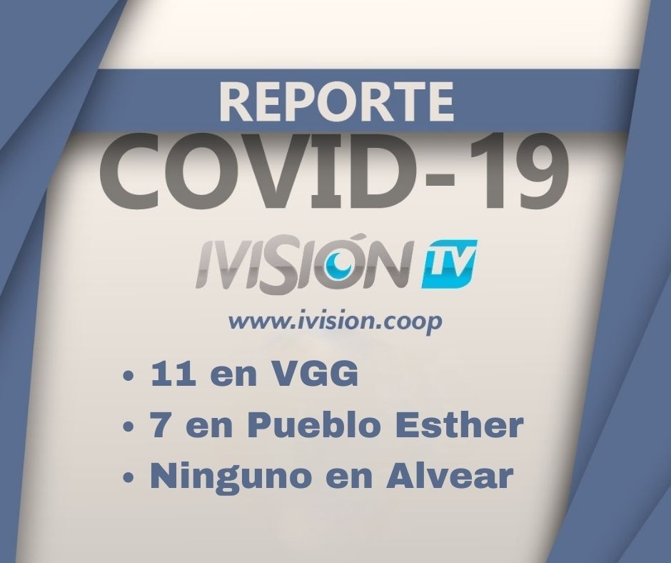 Miércoles: 11 casos en VGG, 7 en Pueblo Esther, ninguno en Alvear