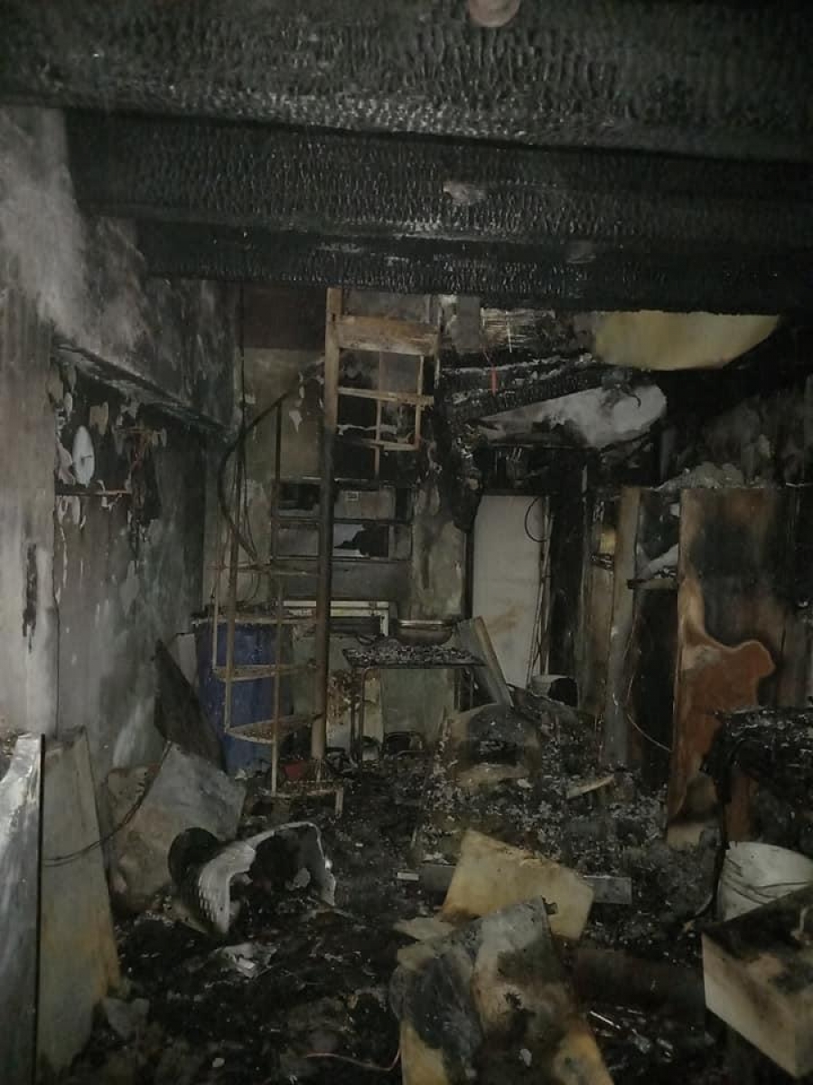 Incendio en una vivienda