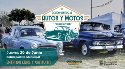 3er Encuentro de Autos y Motos “Pueblo Esther Ciudad”