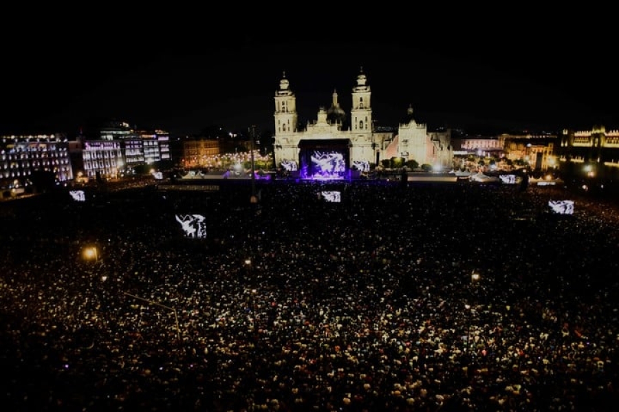 300 mil personas vibraron ante el show que brindó Los Fabulosos cadillacs en méxico