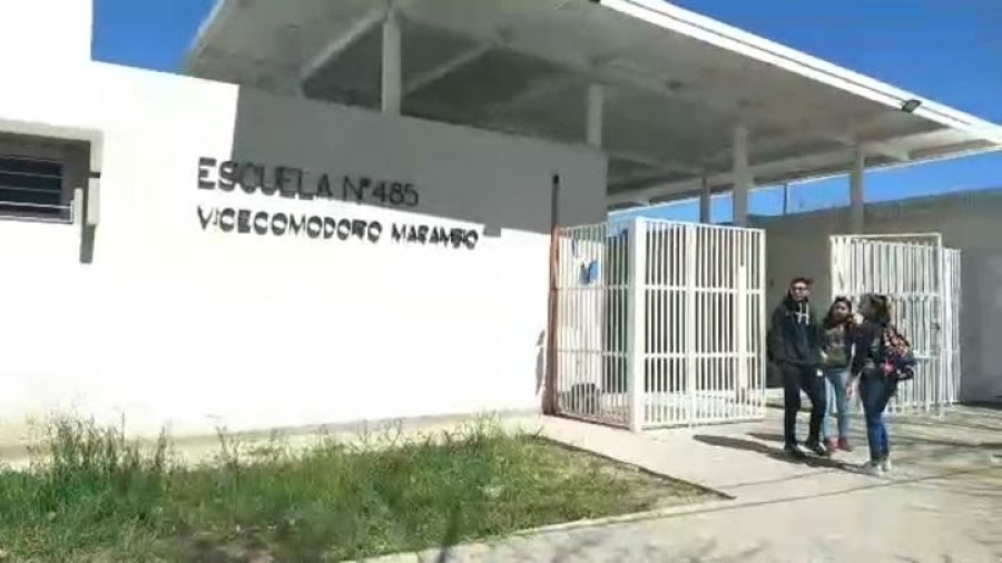 La escuela Vicecomodoro Marambio recibió dos amenazas en pocas horas