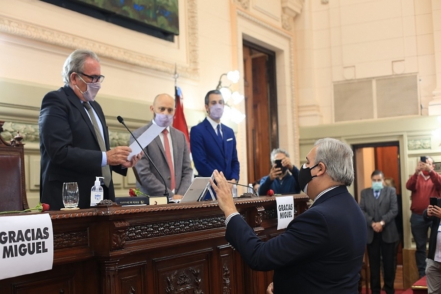 Farías es el presidente de la Cámara de Diputados