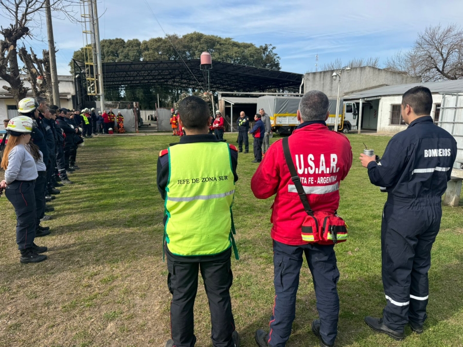 Bomberos participaron en Simulacro de Alerta y Movilización por Terremoto