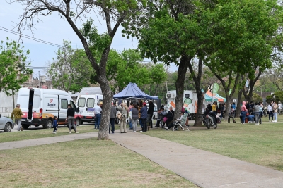 Municipio y Provincia estuvieron con el operativo &quot;VGG Cerca&quot; en Pueblo Nuevo