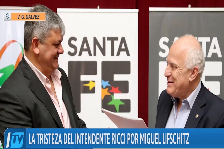 La tristeza de Alberto Ricci: &quot; Lifschitz me impulsó a la política. Le debo mucho&quot;