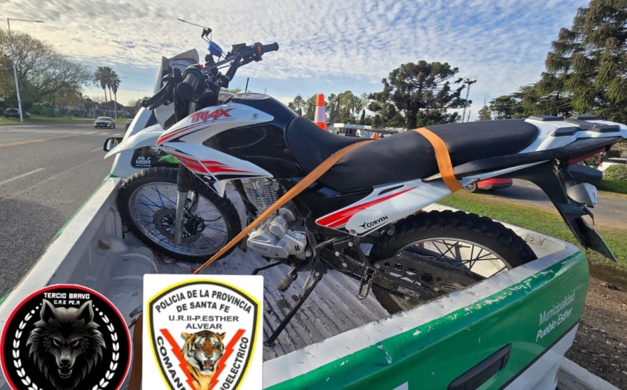 Pueblo Esther: un joven detenido por adulteración de patente en un control vehicular