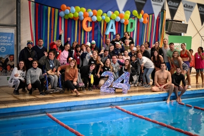 Se llevó adelante el tercer Encuentro de Natación Inclusiva