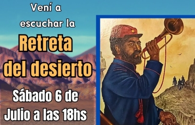 Invitan a escuchar la Retreta del Desierto en V.G.Gálvez