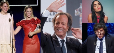 Espectáculo: Premios Critics Choice Awards, le decomisaron comida a Julio Iglesias y continua la pelea Lali-Milei