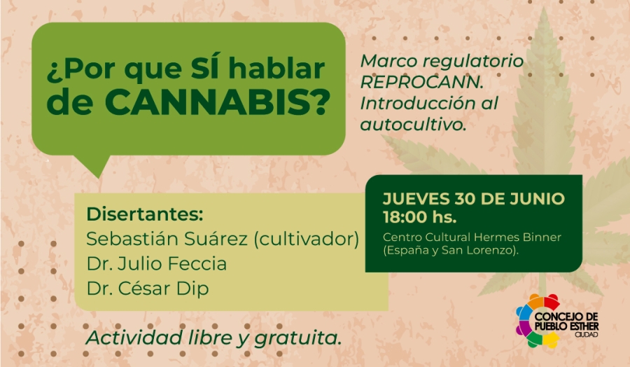 ¿POR QUÉ SÍ HABLAR DE CANNABIS?