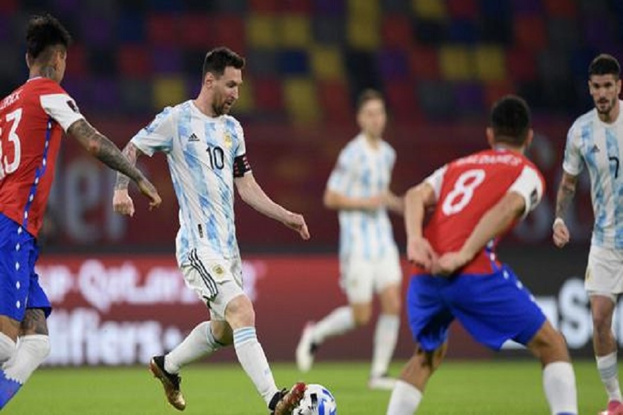 Argentina empató 1 a 1 con Chile