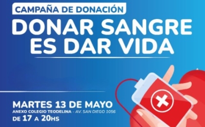 1º Campaña de donación de sangre del Instituto 24