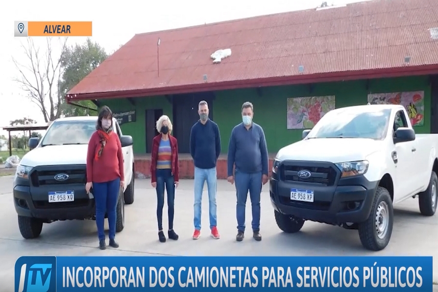 Nuevas camionetas para Alvear