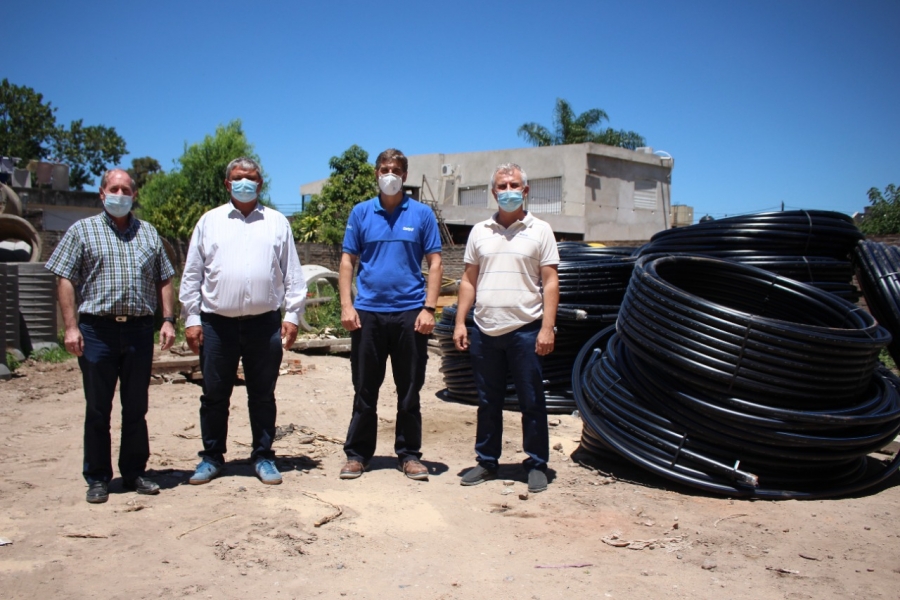 La Municipalidad y Cargill llevarán agua al barrio Ibaiondo