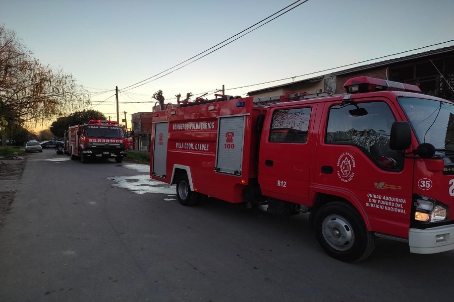 Incendio con pérdidas totales  en Corrientes al 100