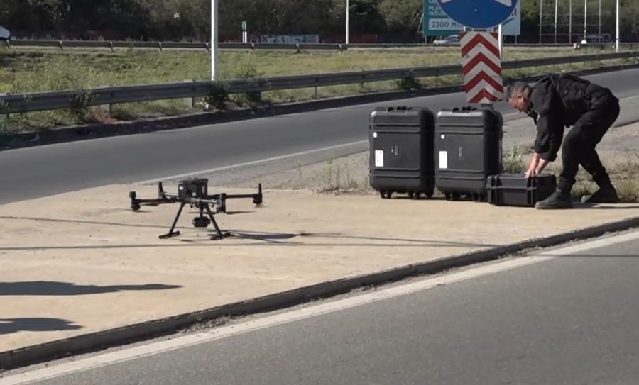 Suman Drones en Controles de Tránsito en la Avenida Circunvalación