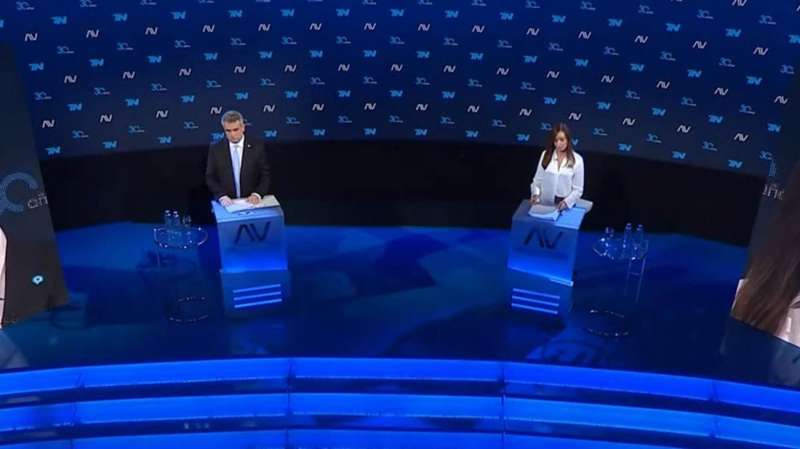 Comenzó el debate de los candidatos a Vice Presidente por la señal TN