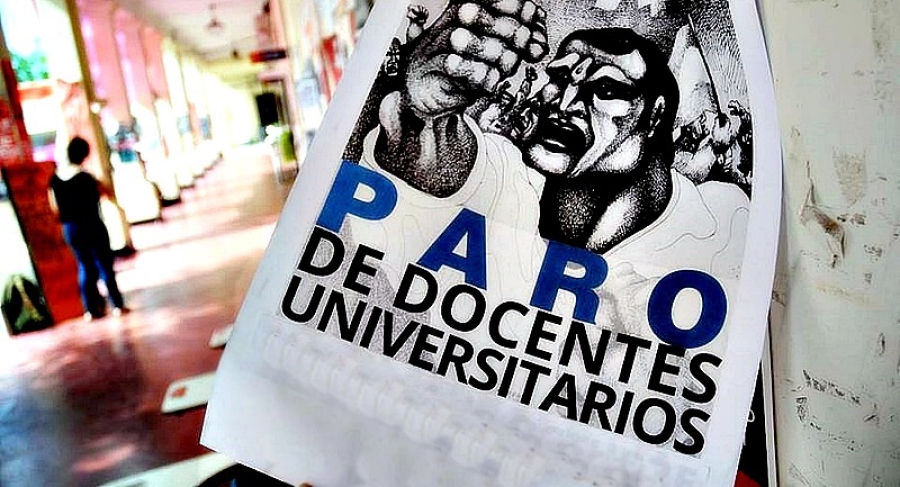 Semana de paro: Docentes universitarios piden reapertura de paritarias