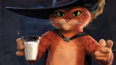 Gato con botas: El último deseo continúa como la película más vista en Argentina