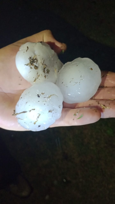 Villa Merceces, San Luis y la terrible tormenta de granizo