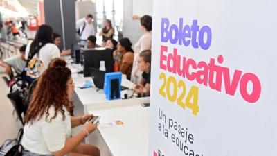 El Boleto Educativo ya superó 300 mil usuarios y 5 millones de viajes