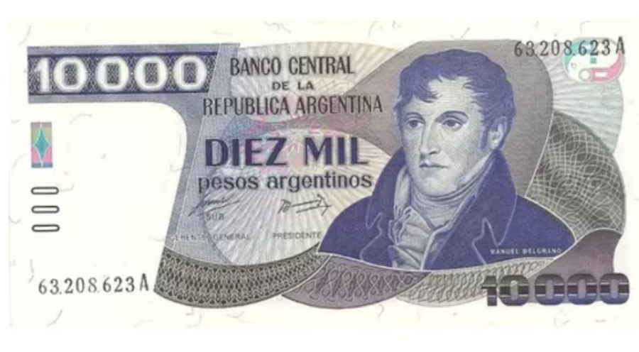 Circularán desde junio los billetes de $10.000 y $20.000