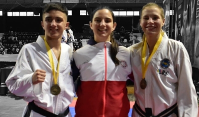 Joven de V. G. Gálvez medalla de oro en Taekwon-do