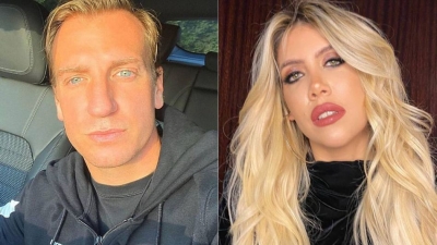 Wanda Nara compartió una foto familiar junto a su ex Maxi López