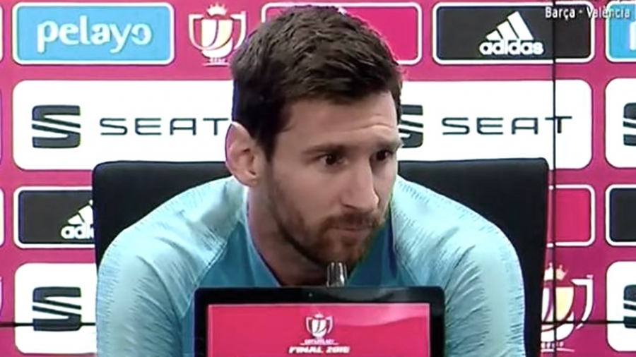 Messi habla este domingo