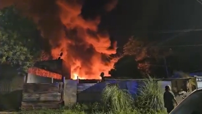 Incendio en V.G.Gálvez