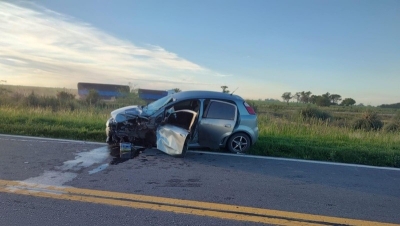 Siniestro fatal: murió motociclista en un choque entre Serodino y Totoras