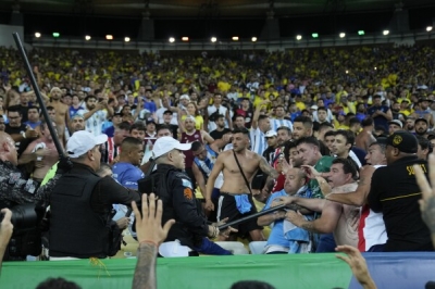 Argentina - Brasil: Palos y disturbios en el maracaná