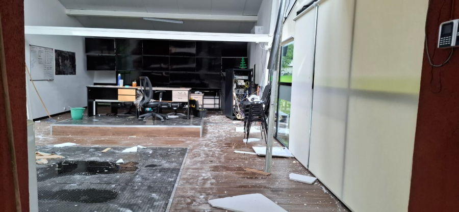 Graves daños causó el temporal en Alvear