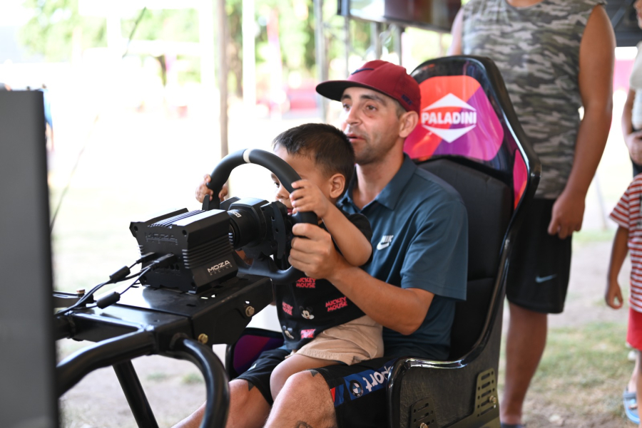 El Fan Fest itinerante de los Juegos Suramericanos Santa Fe 2026 pasó por Villa Gobernador Gálvez