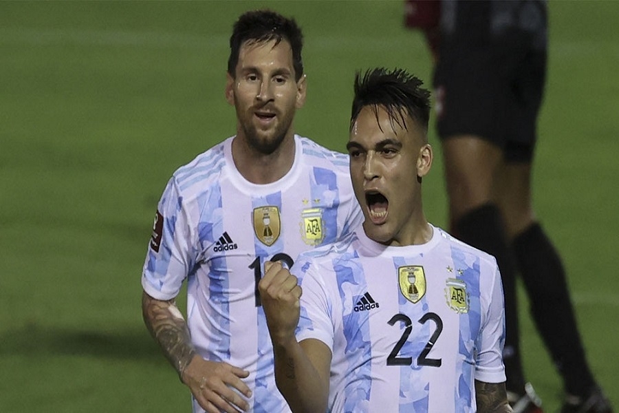 Argentina goleó a Venezuela 3  a 1