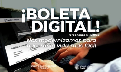 Pueblo Esther implementa la Boleta Digital para tasas y servicios municipales