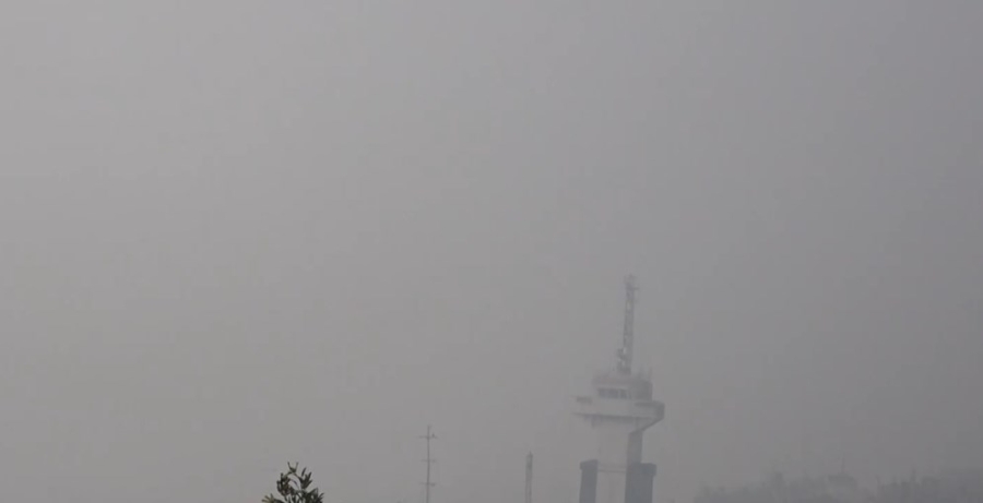 Un gran humo invadió la ciudad