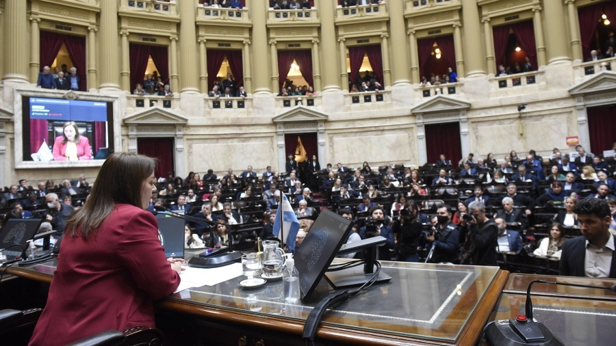 Cecilia Moreau fue designada como la flamante presidenta de la Cámara de Diputados