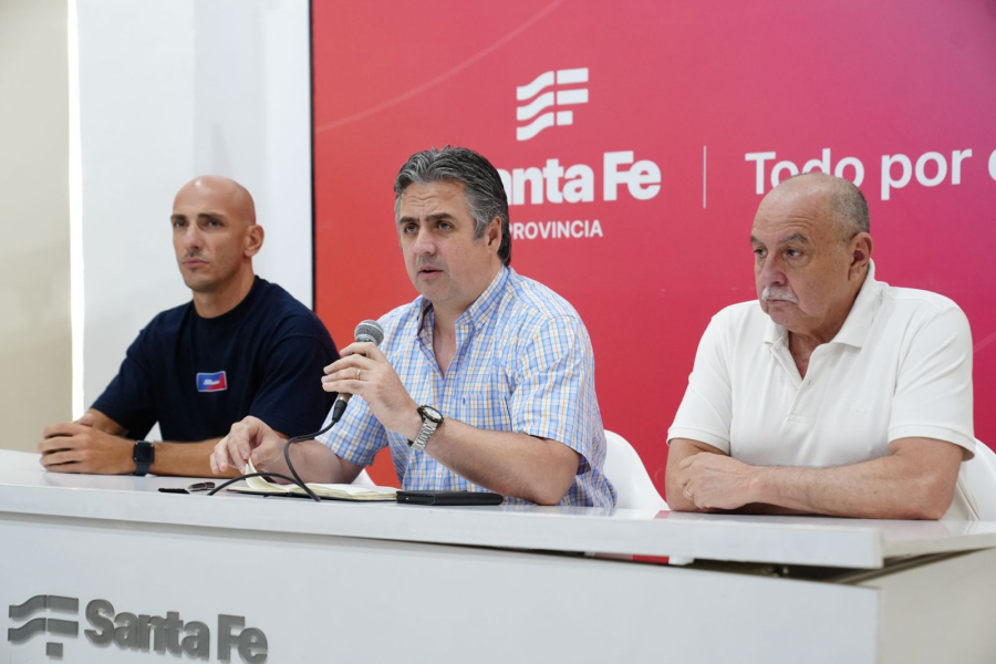 Cococcioni habló de la situación policial en conferencia de prensa