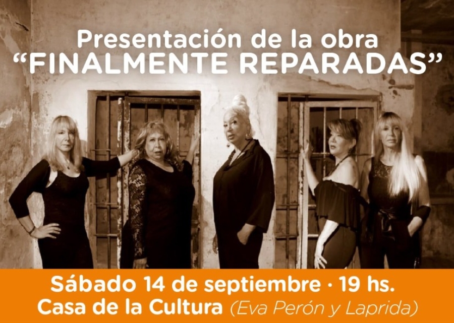 Presentan &quot;Finalmente Reparadas&quot; en la Casa de la Cultura