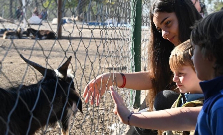 La Granja Educativa del Parque Regional fue uno de los atractivos de la región durante las vacaciones de invierno