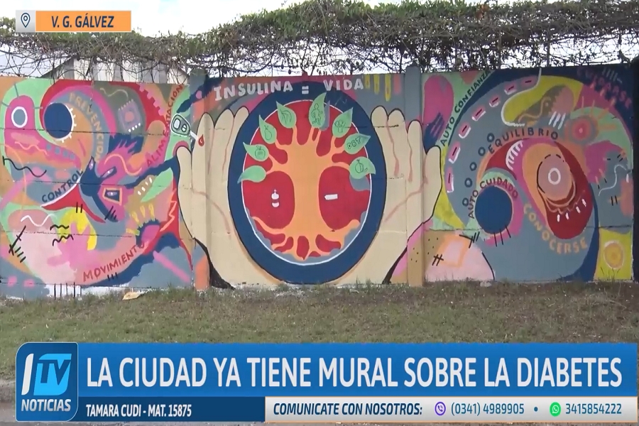 VGG ya tiene un mural sobre la diabetes