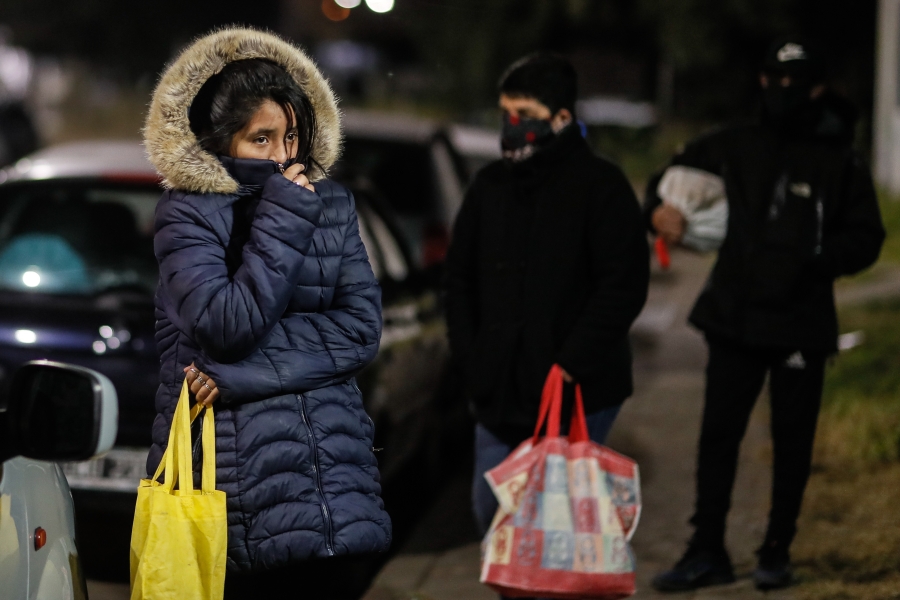 Viento sur y frío para la region, volvimos a las temperaturas bajas