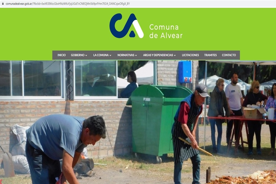 La Comuna de Alvear trabaja en un nuevo sitio web para ampliar servicios