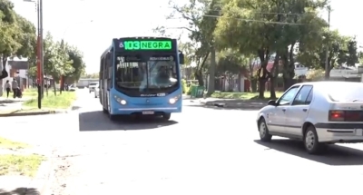 Comenzó el paro de colectivos