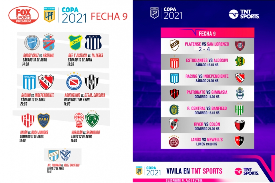 Se puso en marcha una nueva jornada del torneo de la LPF