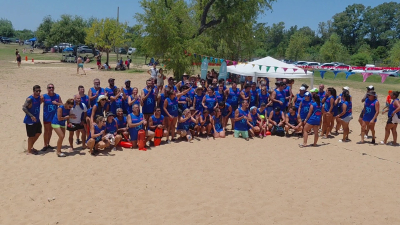 Pueblo Esther fue escenario de una nueva edición de la Travesía Nado Orillas de Pueblo Esther