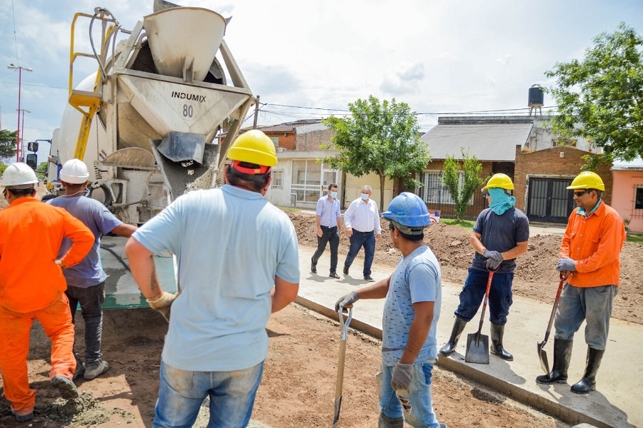 Cómo están los trabajos en Av. Libertador